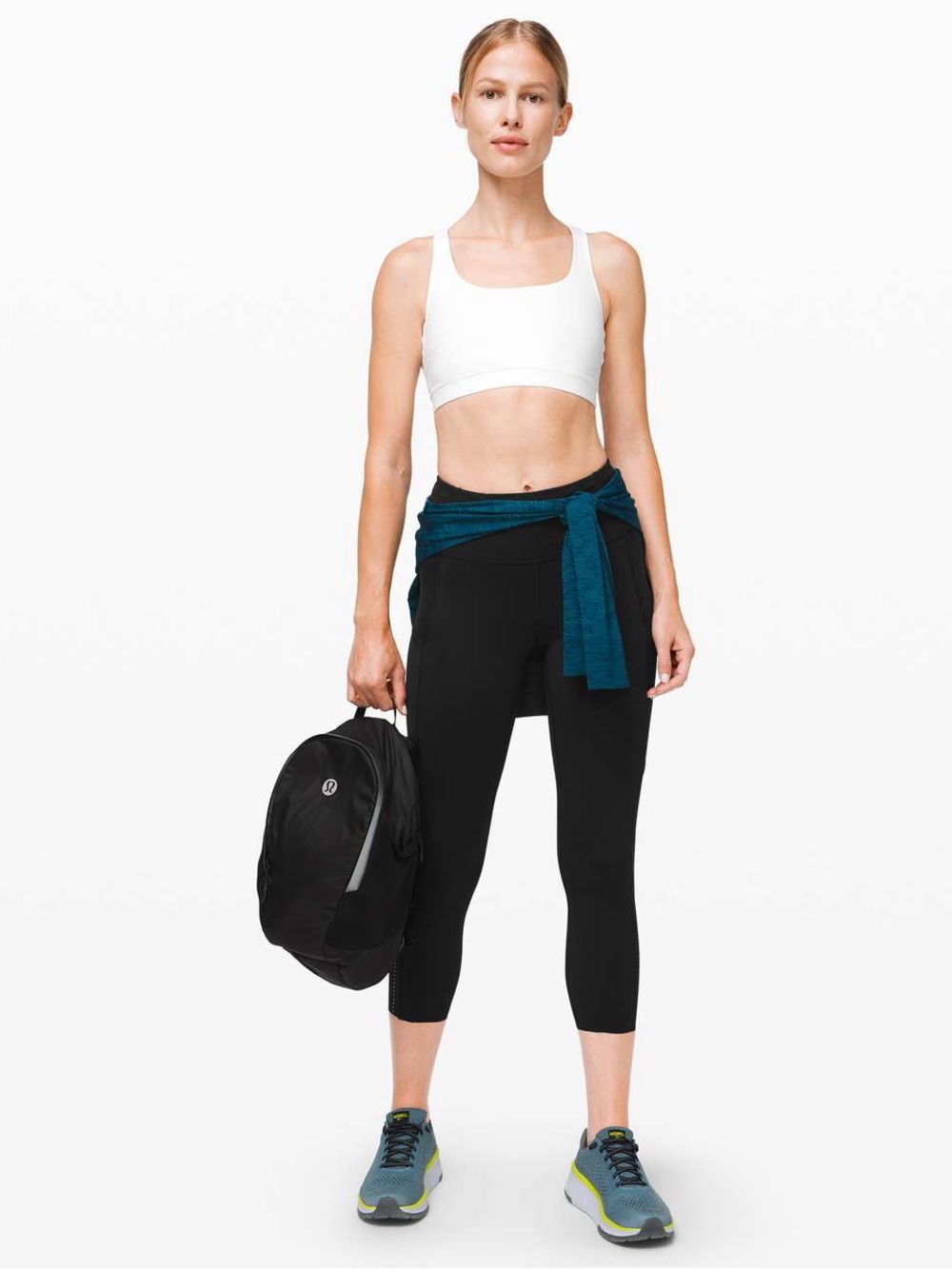 Lululemon Fast & Free Crop 5 pocket Leggings LW6BHGS Women’s size 4 - Picture 12 of 12